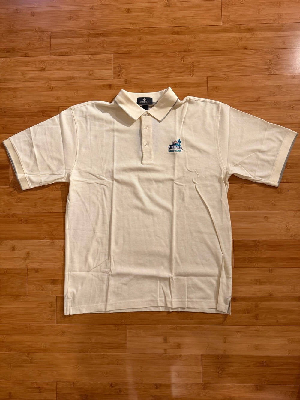 Seattle Mariners Antigua Spring Training Polo – MLB Authentic Collection – NWT - Picture 2 of 9